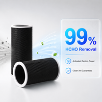 Nouveau filtre cylindrique de remplacement en charbon actif en forme de nid d'abeille pour purificateur d'air 4 Lite/2S/Pro/Pro H/5S, élimination de 99 % des odeurs HCHO