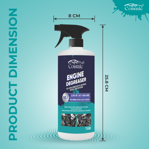 Paquete de alto rendimiento de 1Ltr de limpiador de motor Desengrasante Removedor de aceite Spray Performance Pack de 1Ltr Limpiador de motor Químicos fluidos - Product Image 3