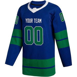 Uniforme confortable de hockey sur glace d'équipe de coupe mince de matériel durable - Product Image 3