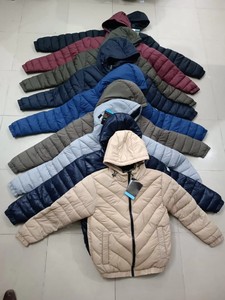 High Quality Manufacturer Regular Waterproof Breathable Windproof Plus Size Stand Designer Polyester Bubble Reversible Puff - Product Image 5