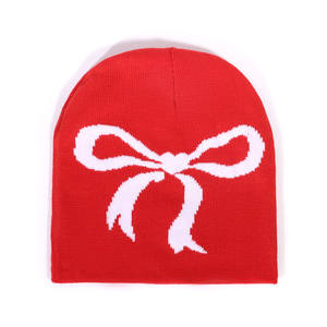 Nuevo diseño al por mayor al aire libre logotipo personalizado color sólido sombrero cálido grueso tejido gorro de invierno para unisex - Product Image 1