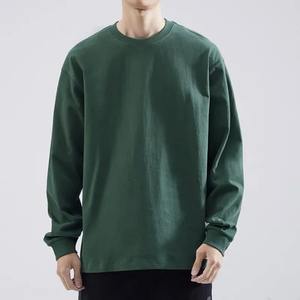 Camiseta holgada de manga larga para hombre, sudadera con cuello redondo, capa Base interior blanca, venta de velocidad superior a través - Product Image 3