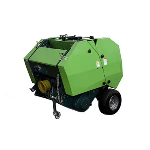 Factory direct cheap price mini round hay baler straw baler for sale