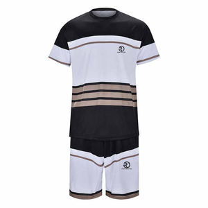 High Quality Summer <b>Men</b> <b>Set</b> <b>Short</b> Sleeve T-shirt <b>Shorts</b> <b>Sets</b> 2 Pieces Custom Casual Summer <b>Set</b> <b>Men's</b> Wear - Product Image 2