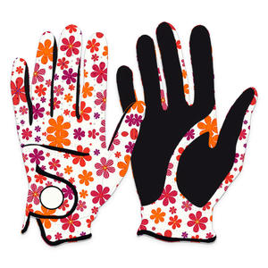 Gants de golf en cuir d'agneau léger de qualité supérieure, durables, antidérapants, fermeture à boucle et crochet pour hommes et femmes, logo personnalisé, faible MOQ - Product Image 6