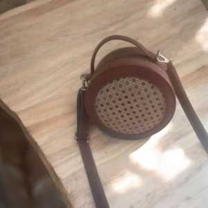 Aesthetic Appearance Street <b>Bag</b> Customizable Ladies Fashion Handbags <b>Natural</b> Straw Beach Tote Rattan Weaving Rattan <b>Bag</b> - Product Image 5