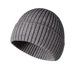 Chapeau en tricot d'hiver chaud de haute qualité pour hommes et femmes, bonnet de ski en gaufre, chapeaux d'hiver en vrac avec logo personnalisé, chauffe-tête - Product Image 2