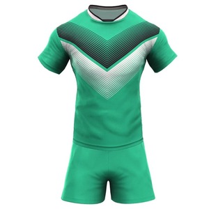 Uniforme de football professionnel à manches courtes et à bas prix imprimé par sublimation 2025 - Product Image 3