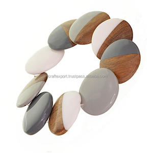 Nueva pulsera de resina personalizada hecha a mano, pulsera multicolor, brazalete colorido, pulsera de resina, brazalete de resina de RF Crafts - Product Image 6