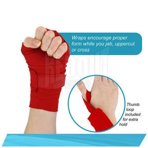 แผ่นพันมือสำหรับฝึกมวยแบบมืออาชีพแผ่นพันมือ MMA - Product Image 6