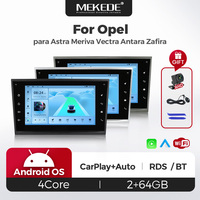 MEKEDE Série K Android 15 4 cœurs 8 cœurs Lecteur de navigation automobile pour Opel Astra Meriva Vectra Antara Zafira Autoradio GPS RDS