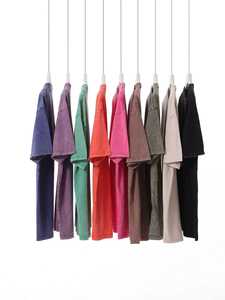 เสื้อยืดสตรีทแฟชั่นสไตล์สปอร์ตสำหรับผู้ใหญ่และเด็กผู้ชาย เสื้อยืดแขนสั้นผู้ชายแบบเรียบสีพื้นสั่งทำได้ กำลังเป็นที่นิยมในปี 2025 - Product Image 6