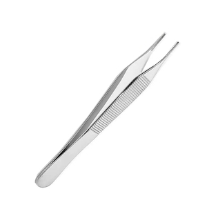 Pinzas Quirúrgicas de Acero Inoxidable, Pinzas para Tejidos Adson Kocher, Pinzas para Tejidos Adson Brown de 15 cm, Instrumento Médico - Product Image 6