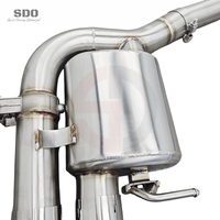 Système d'échappement sport en acier inoxydable SDO pour Audi RS6 RS7 C8 4.0T 2019-2024, compatible avec le contrôle de soupape d'origine