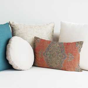 Medallion Kilim Printed <b>Pillow</b> - Turkish Design Home Accent,Only Cover - Product Image 4