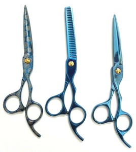 Hand Made Sharp Scissors Ergonomic Children Scissors Fine Adjust Bearing Detachable Adjustable Unique <strong>Cutter</strong> Head Thinning - Product Image 5