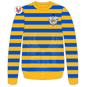 Sudaderas Mujer Cuello redondo personalizado Manga larga Azul Hermandad Sigma Gamma Rho Your Own Soror Nombre Número Chenille Sudadera - Product Image 5