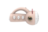 Kinderen Bedtime Story Projector met Stem & 4 Filmcassettes LED Wandlamp Op Batterijen Lithium Batterij Veilige Educatieve Speelgoed Cadeau