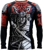 Rashguards personnalisés BJJ MMA Premium durables respirants antibactériens à séchage rapide avec impression par sublimation pour l'entraînement