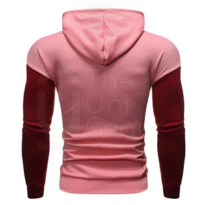 Sudaderas de invierno para hombre más vendidas 100% algodón estilo informal con cuello con capucha con patrón sólido servicio OEM para venta al por mayor - Product Image 6