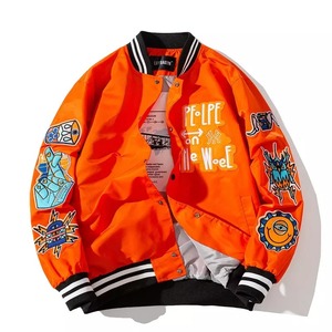 Veste universitaire sur mesure de haute qualité pour l'hiver printemps et automne grandes tailles tissu en laine Style Letterman - Product Image 2