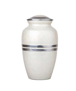 Urna de cremación para cenizas humanas Adulto Hombre Mujer, urnas decorativas para hombres y mujeres, entierro grande (adulto hasta 250lbs Daisy White) - Product Image 1