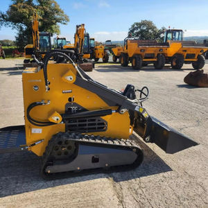 Livraison gratuite bon marché Mini Skid Steer moteur CE EURO5 EPA Skidsteer roue diesel sur chenilles Mini chargeuse sur chenilles pour tout terrain - Product Image 5