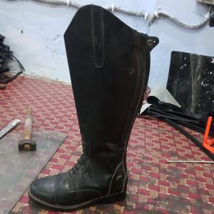 Long Lasting High Quality Genuine Leather Equestrian <b>Horse</b> Riding <b>Boots</b> with YKK Zipper & TPR Sole Comfortable Long Lasting - Product Image 4