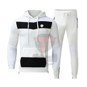 Chándal de lana de algodón 100% para hombre de la mejor calidad, patrón sólido, ropa de invierno para exteriores en talla grande, tamaño adulto, característica transpirable - Product Image 1