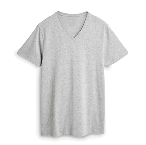 New Deal T-shirts Conception personnalisée T-shirt noir pur coton Polyester T-shirt col en V confortable T-shirt à manches courtes pour les femmes - Product Image 5