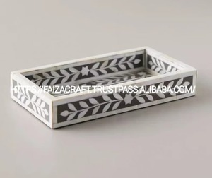 Plateau d'incrustation Plateau décoratif de vente chaude Plateaux floraux pour hôtels et restaurants Ustensiles de cuisine Meilleur design - Product Image 1