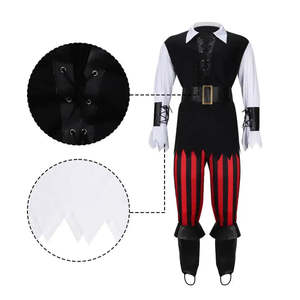 <b>Men's</b> Halloween <b>Pirate</b> Game <b>Costume</b> - Product Image 4