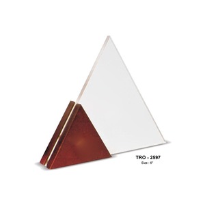 Placa de acrílico de cristal personalizada de calidad superior para reconocimiento corporativo o premios disponibles para suministro al por mayor de La India - Product Image 3