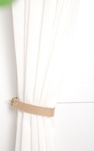 Minimalist Leather Curtain Tie-Back - Product Image 2