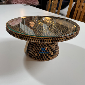 BANDEJA DE RATÁN hecha a mano de Vietnam para uso al por mayor asequible e ideal como BANDEJA DE SOPORTE DE RATÁN decorativa natural - Product Image 1