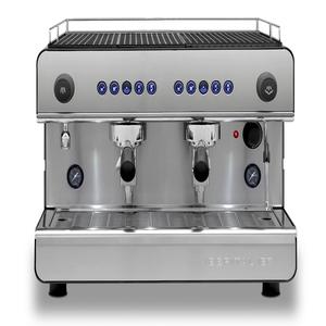 Máquina de café espresso Iberital IB7 COMPACT de 2 grupos, ideal para empresas de hostelería que buscan una construcción duradera. - Product Image 2