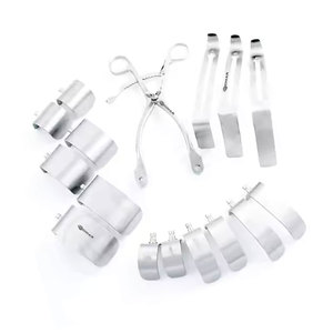 Retractores quirúrgicos de grado hospitalario Retractor de boca de ortodoncia dental con almohadilla de silicona Molt Gag abridor de boca de acero inoxidable - Product Image 6