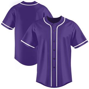 Ropa Deportiva de Equipo de Alta Calidad, Camisetas de Béisbol y Sóftbol Personalizadas con Impresión Digital, Transpirables, de Malla de Poliéster, Cuello en V, Secado Rápido - Product Image 6