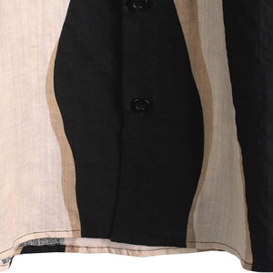 T-shirt de plage à manches longues personnalisé pour hommes Design de bord de mer à fleurs à la mode Anti-rides Respirant Été Décontracté Logo Sublimation - Product Image 5