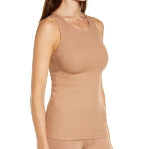 Camiseta sin mangas para mujer, 100% algodón tejido, transpirable, de secado rápido, muy vendida, precio bajo, hecha en Pakistán - Product Image 3