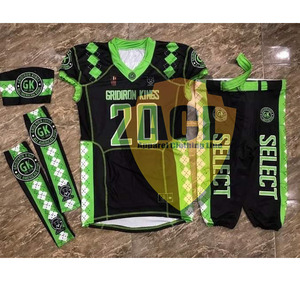 ชุดอเมริกันฟุตบอลเยาวชน ชุดอเมริกันฟุตบอลในปากีสถาน ชุดอเมริกันฟุตบอลเย็บปักถักร้อย - Product Image 2