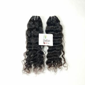 Extensiones de cabello humano virgen indio sin procesar, precio al por mayor, alta calidad, 100% - Product Image 5