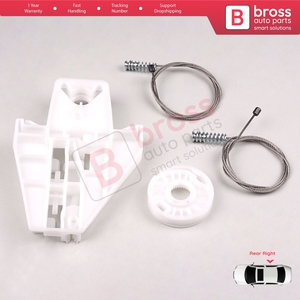 ชุดซ่อมมอเตอร์กระจกไฟฟ้า BWR641 สำหรับประตูหลังขวา รถยนต์ Fabia MK1 ปี 1999-2008 แบบ 4/5 ประตู และ Praktik Van รุ่น 6Y0839462 - Product Image 2
