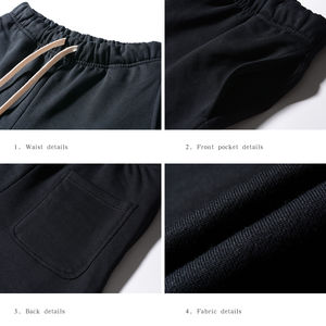 Men's High Quality Solid Color Jogger Sports <b>Shorts</b> Custom Logo Printed Casual Stretch Fitness Streetwear <b>Sweat</b> <b>Shorts</b> Mid - Product Image 6