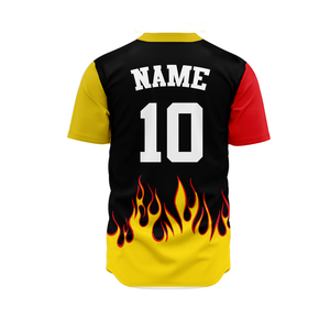 OEM Custom Baseball Jersey <b>Shirt</b> Hot Selling Uniform Sublimation Embroidered Logo for Baseball Softball Plus Size Printed jersey - Product Image 6