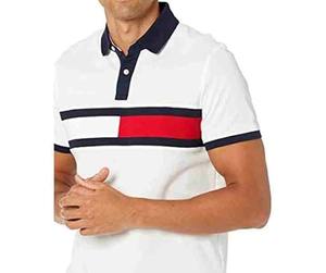 Polos pour hommes les plus vendus, logo personnalisé, 100% coton, manches courtes, tissu de qualité - Product Image 4