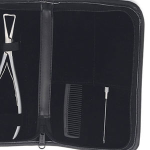 Kit de Pinzas de Acero Inoxidable para Extensiones de Cabello, para Micro Anillos, Perlas, Tubos, Removedor de Extensiones, Kit de Herramientas para Extensiones de Cabello con Cinta Adhesiva - Product Image 5