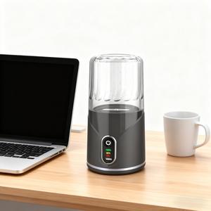 เครื่องปั่นขนาดเล็ก 260 มล. แบบพกพา ชาร์จผ่าน USB ไร้สาย เครื่องบดกาแฟไฟฟ้า เครื่องผสมอาหารในครัว เครื่องบดผงปรุงรส - Product Image 1