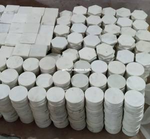 Sous-verres à thé durables en céramique dorée résistants à la chaleur et aux rayures avec fonction antidérapante Sous-verres à thé assortis de couleur or - Product Image 5