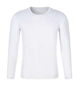 Custom Logo Quick Dry Blank Long Sleeve T-<b>shirt</b> Solid Polyester Tee <b>Shirts</b> Safety <b>Outdoor</b> Fishing Long Sleeve <b>Shirts</b> For Men - Product Image 3